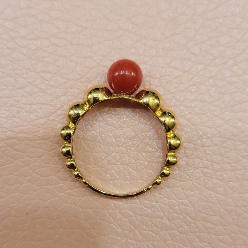 18k Japanes Gold Sango Ring